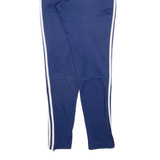 ADIDAS Womens Track Pants Blue Skinny S W26 L29
