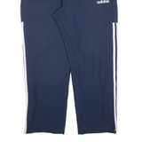 ADIDAS Womens Track Pants Blue Straight M W29 L26