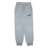 PUMA Womens Joggers Grey Tapered S W26 L29
