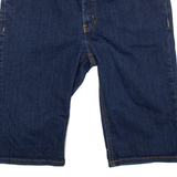 DICKIES Straight Womens Jorts Shorts Blue M W30