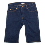 DICKIES Straight Womens Jorts Shorts Blue M W30