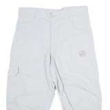 MAMMUT Womens Pedal Pushers Shorts Grey M W32