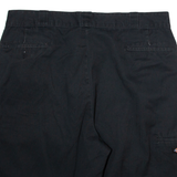 DICKIES Mens Workwear Shorts Black 2XL W42