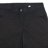 DICKIES Womens Pedal Pushers Shorts Black L W34