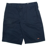DICKIES Mens Workwear Shorts Blue XL W38