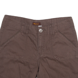 LEE Womens Casual Shorts Brown L W34