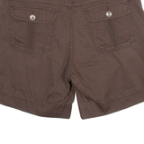 LEE Womens Casual Shorts Brown L W34