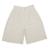 Womens Workwear Shorts Beige UK 12 W26