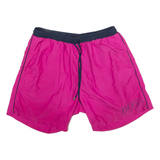 HUGO BOSS Womens Swimming Shorts Pink XL W30