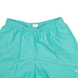 NIKE Mesh Lined Mens Swimming Shorts Green L W30