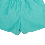 NIKE Mesh Lined Mens Swimming Shorts Green L W30