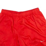 NIKE Mesh Lined Mens Swimming Shorts Red XL W32