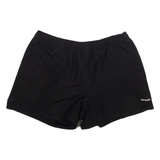 REEBOK Womens Casual Shorts Black UK 12 W28