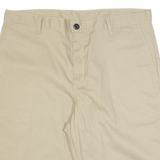 DICKIES Mens Workwear Shorts Beige L W38