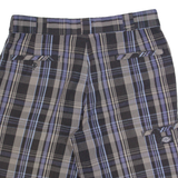 DICKIES Chino Mens Workwear Shorts Black Check M W34