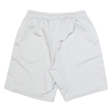 REEBOK Mens Sports Shorts Silver Relaxed M W28