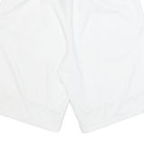 NIKE Dri-Fit Mens Sports Shorts White Relaxed S W24