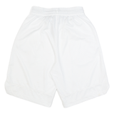 NIKE Dri-Fit Mens Sports Shorts White Relaxed S W24