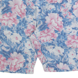 ED HARDY Mens Chino Shorts Blue Slim Floral M W32