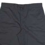 DICKIES Mens Workwear Shorts Black L W36