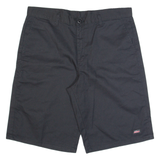 DICKIES Mens Workwear Shorts Black L W36