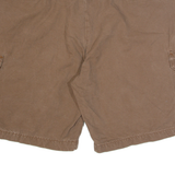 DICKIES Cargo Mens Workwear Shorts Brown Relaxed L W38