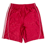 ADIDAS Mens Sports Shorts Red Relaxed L W32
