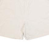 LEVI'S Womens Denim Shorts Cream 90s M W32