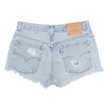 LEVI'S 505 Womens Denim Shorts Blue M W30