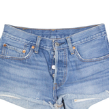 LEVI'S 501 Womens Denim Shorts Blue S W26