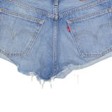 LEVI'S 501 Womens Denim Shorts Blue S W26