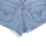 LEVI'S 501 Womens Denim Shorts Blue S W26