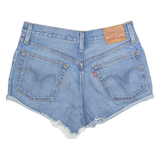 LEVI'S 501 Womens Denim Shorts Blue S W26
