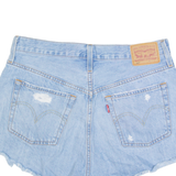 LEVI'S 501 Womens Denim Shorts Blue S W28