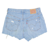 LEVI'S 501 Womens Denim Shorts Blue M W30