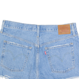 LEVI'S 501 BIG E Womens Denim Shorts Blue M W31