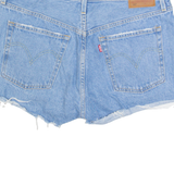 LEVI'S 501 BIG E Womens Denim Shorts Blue M W31