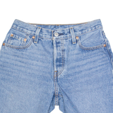 LEVI'S 501 BIG E Womens Denim Shorts Blue XS W25