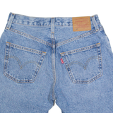 LEVI'S 501 BIG E Womens Denim Shorts Blue XS W25