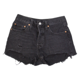 LEVI'S 501 BIG E Womens Denim Shorts Blue S W27