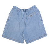 NORTHWEST BLUE Womens Denim Shorts Blue 90s M W30