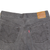 LEVI'S 501 BIG E Womens Denim Shorts Grey S W28