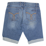 CALVIN KLEIN JEANS Womens Jorts Shorts Blue Slim M W29