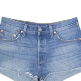 LEVI'S 501 Womens Denim Shorts Blue S W28