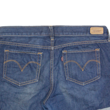 LEVI'S Womens Denim Shorts Blue L W34