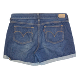 LEVI'S Womens Denim Shorts Blue L W34
