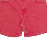 LEVI'S Womens Denim Shorts Red M W32