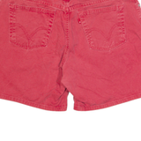 LEVI'S Womens Denim Shorts Red M W32
