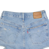 LEVI'S 501 BIG E Womens Denim Shorts Blue S W25