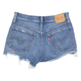 LEVI'S 501 Womens Denim Shorts Blue S W26